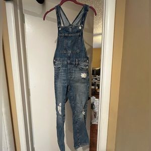 Kids denim overalls